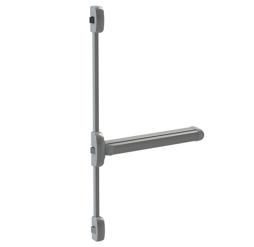Barre anti-panique 3 points type "pushbar"