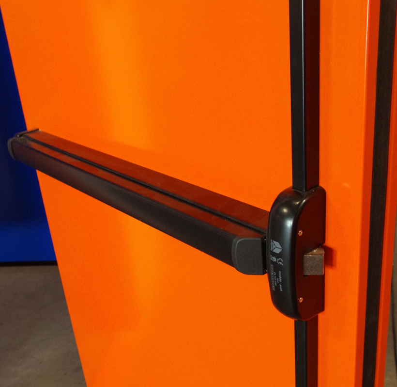 Barre anti-panique 3 points type "pushbar"