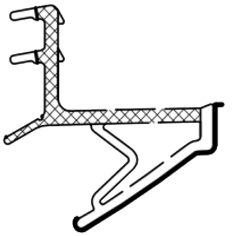 Joint isophonique pour huisserie métallique